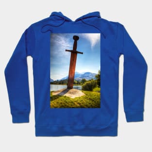 Blade of the Giants, Llanberis, Wales Hoodie